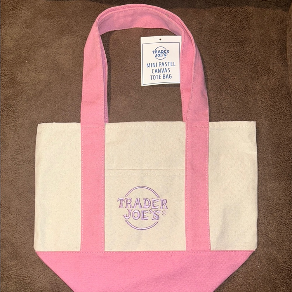 Trader Joe’s Mini Pastel Canvas bag